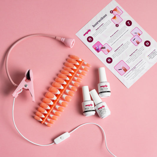 Forever French Coffins – Complete Soft Gel Press-On Nail Kit